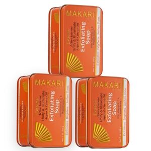 3-PK MAKARI Extreme Exfoliating Soap Bar - 7 oz.
